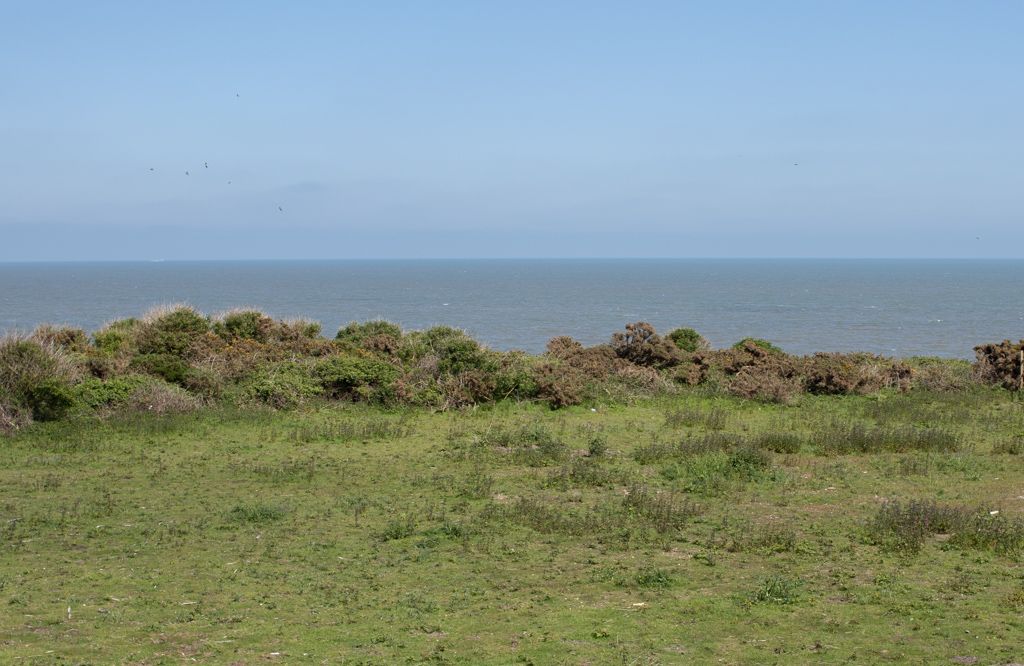 Sea view from the roof terrace