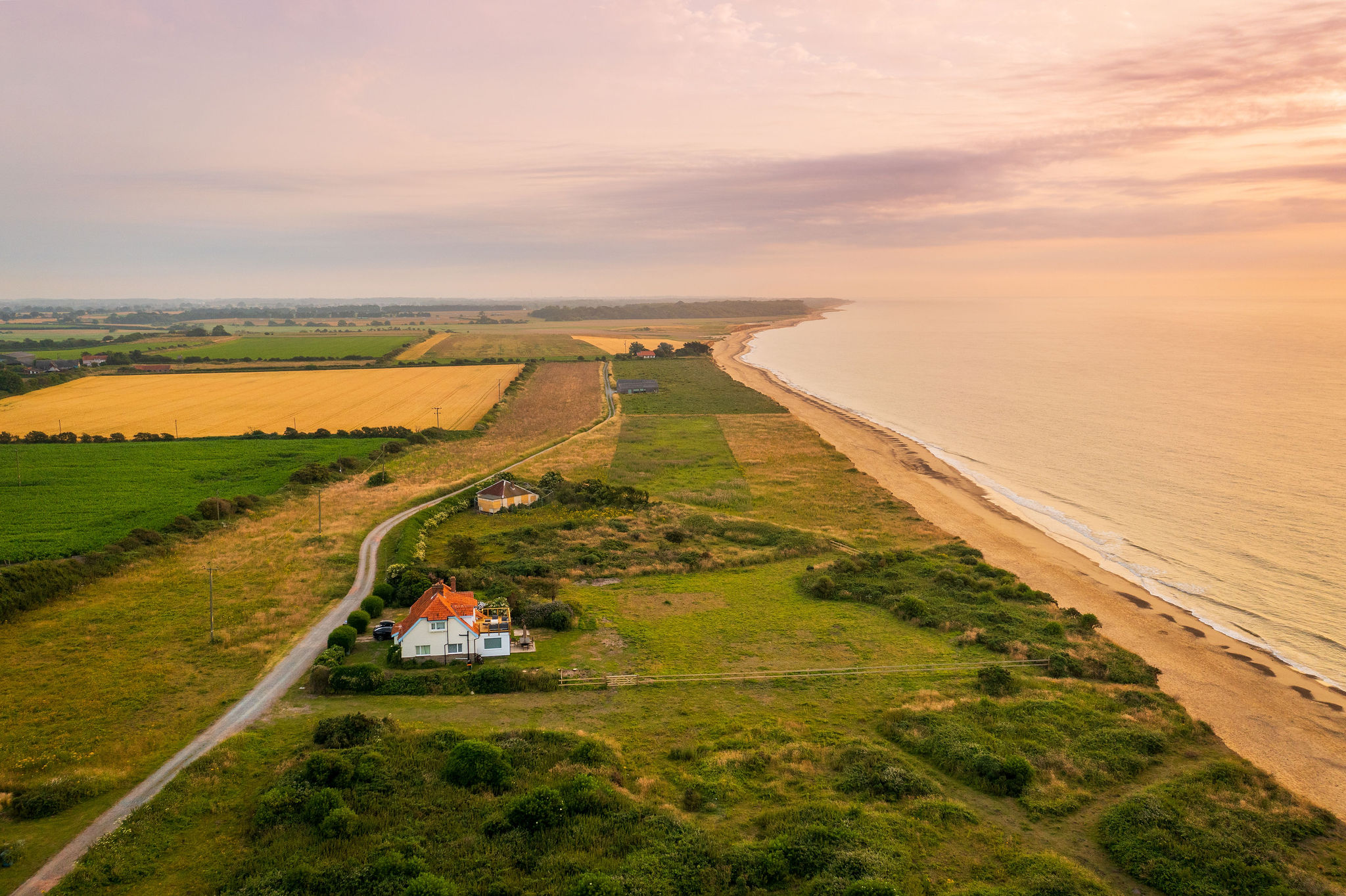 The Warren from above