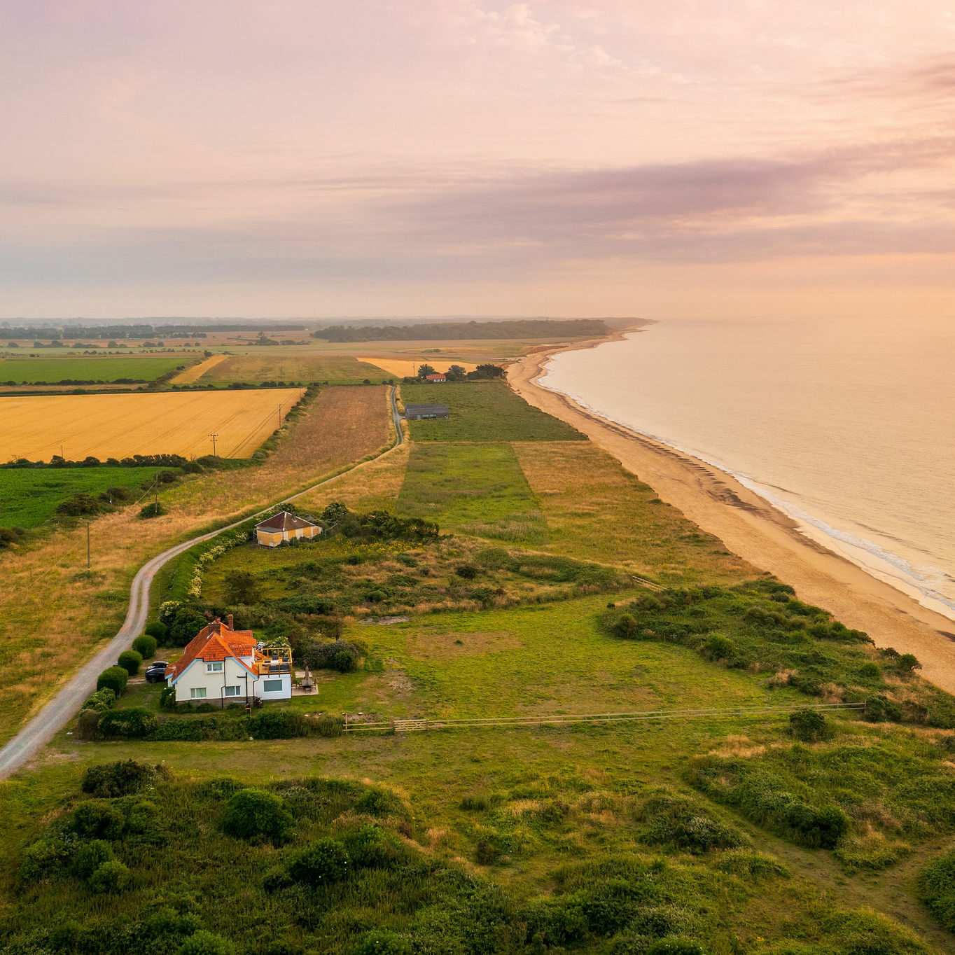 The Warren from above