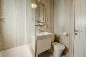 Listening Station - Bathroom